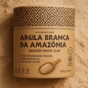 Argila Branca da Amazônia 50g
