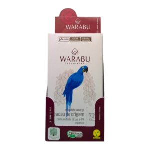Chocolate Warabu - 70% Cacau Orgânico de Origem Uruará-PA | 25g